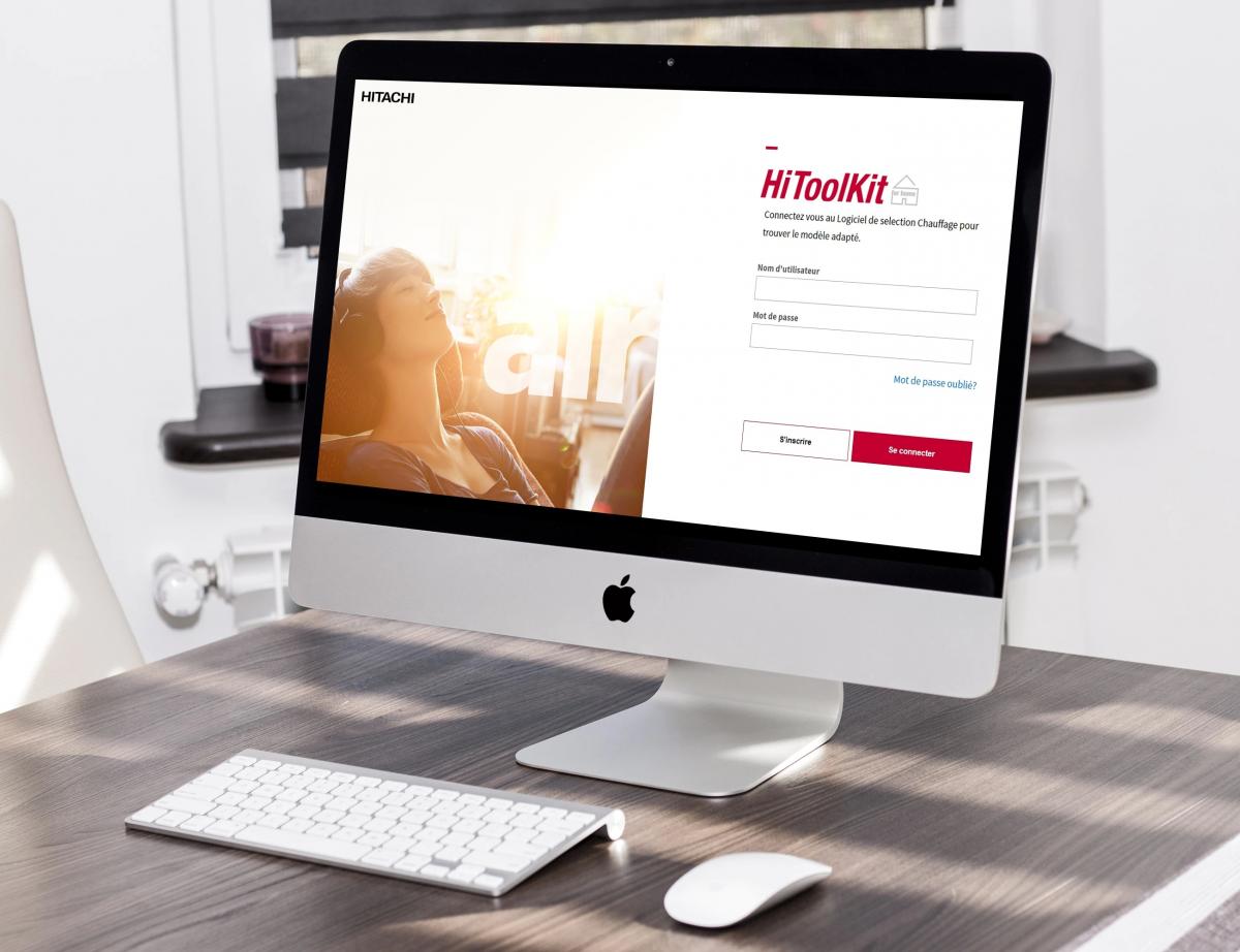 Hitachi optimise HiToolKit for home, son logiciel de sélection de pompes à chaleur air/eau